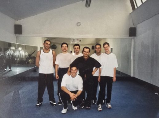 Gruppenfoto nach dem Training in Ludwigsburg